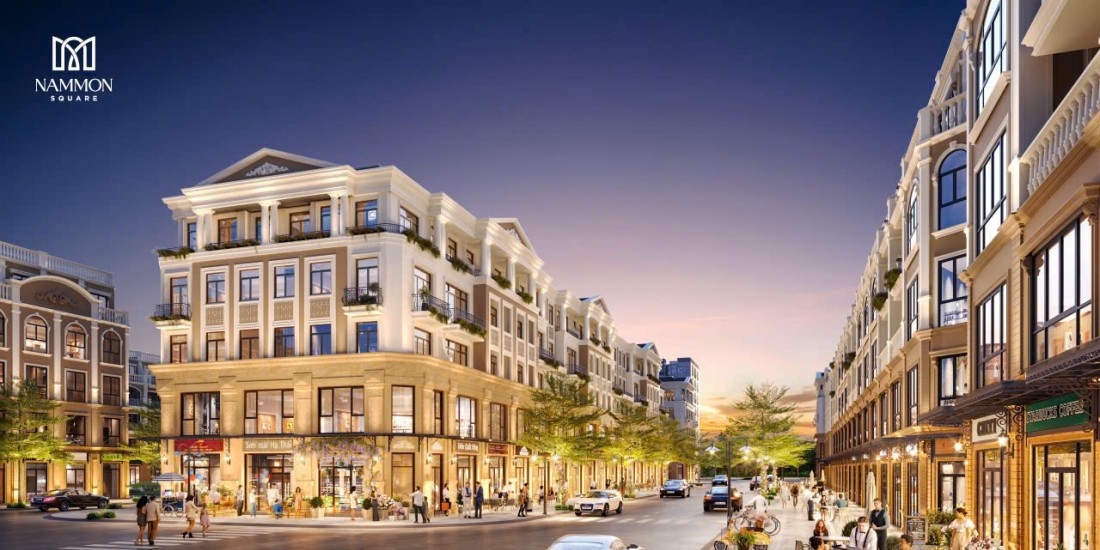 NAMMON SQUARE – TUYỆT PHẨM SHOPHOUSE MẶT QUỐC LỘ 1A - HÀ NỘI